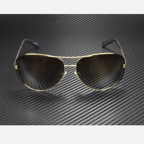 Michael Kors Polarized Gold Brown Womens Sunglasses main image 4
